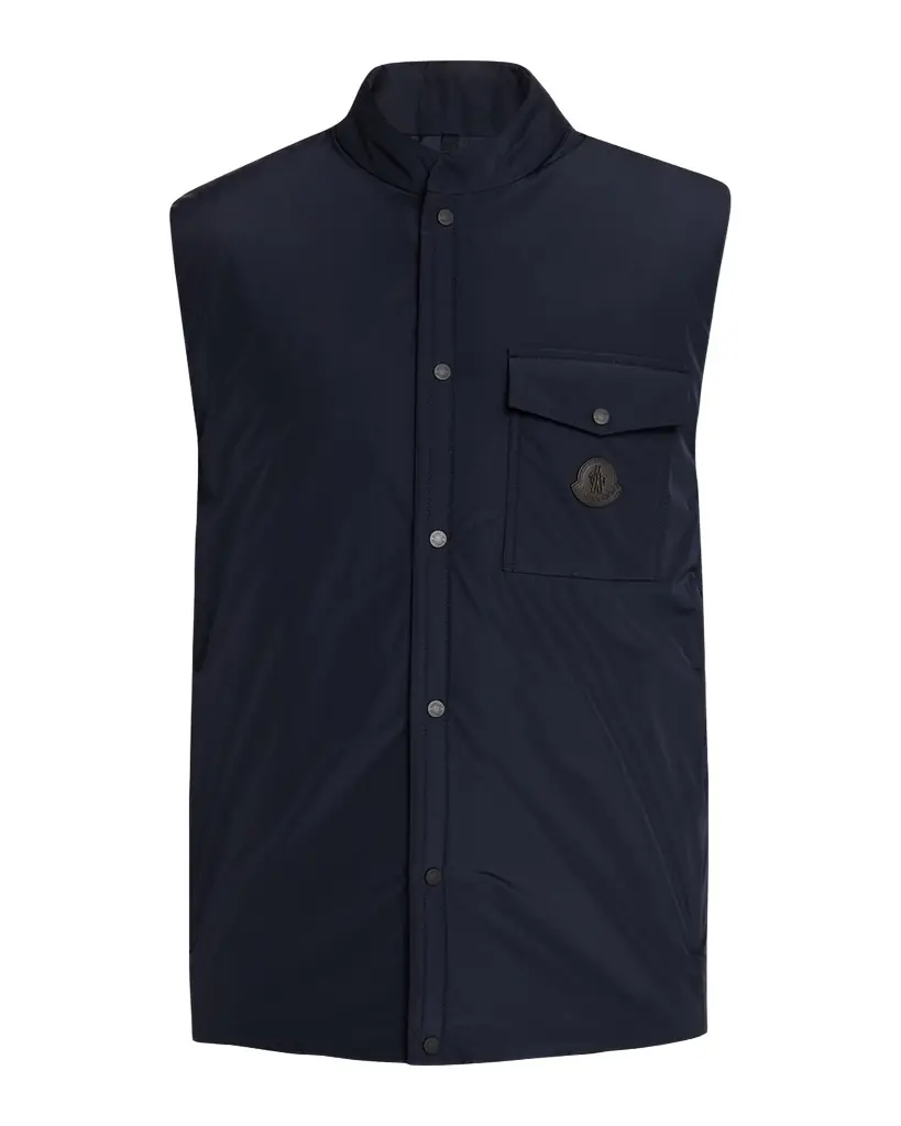 Moncler Men 's Sahel AquaFlect Down Vest