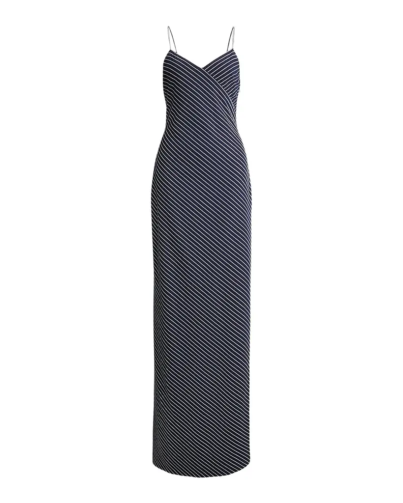 Ralph Lauren Collection Caitlin Sequined Gabardine Evening Dress