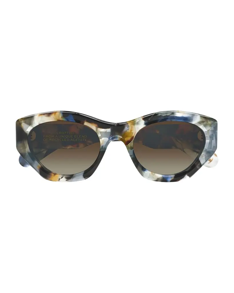 Chloe 53mm Recycled Acetate Cat-Eye Sunglasses