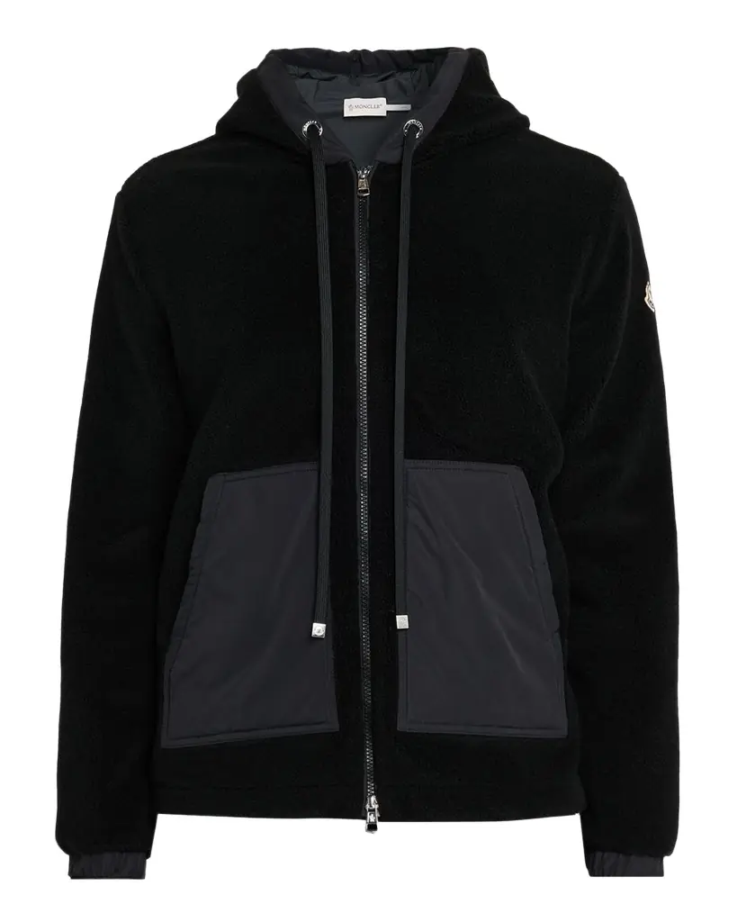 Moncler Men 's Fleece Full-Zip Hoodie