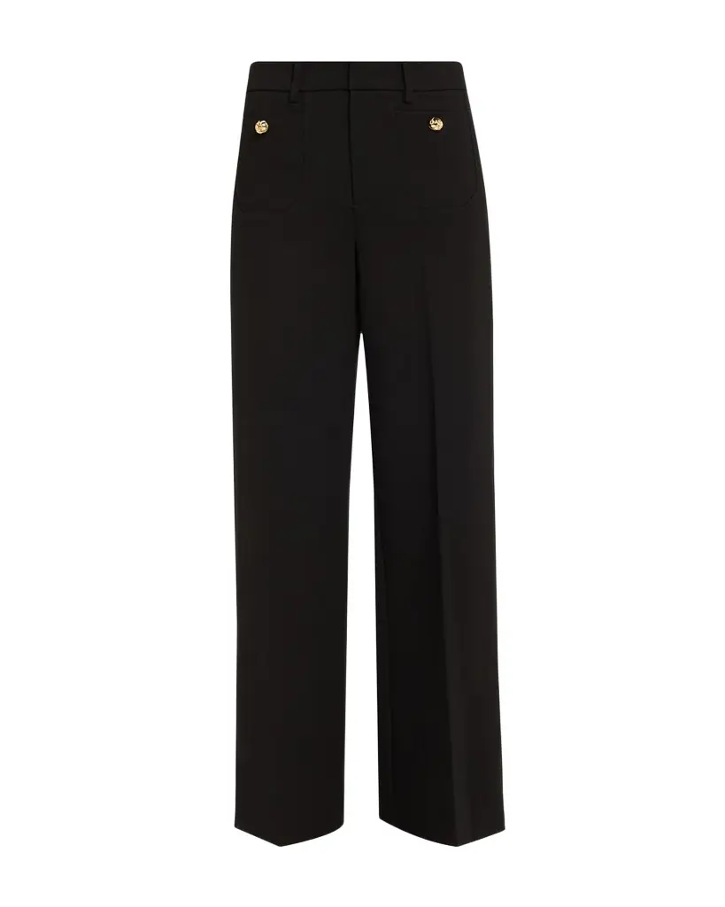 FRAME Le Slim Palazzo Trousers