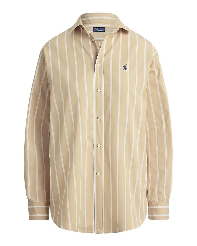 Polo Ralph Lauren Relaxed-Fit Striped Cotton Shirt