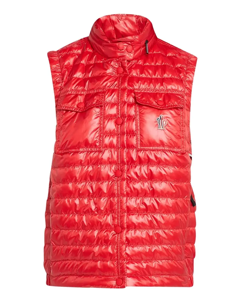 Moncler Gumiane Hooded Down Vest