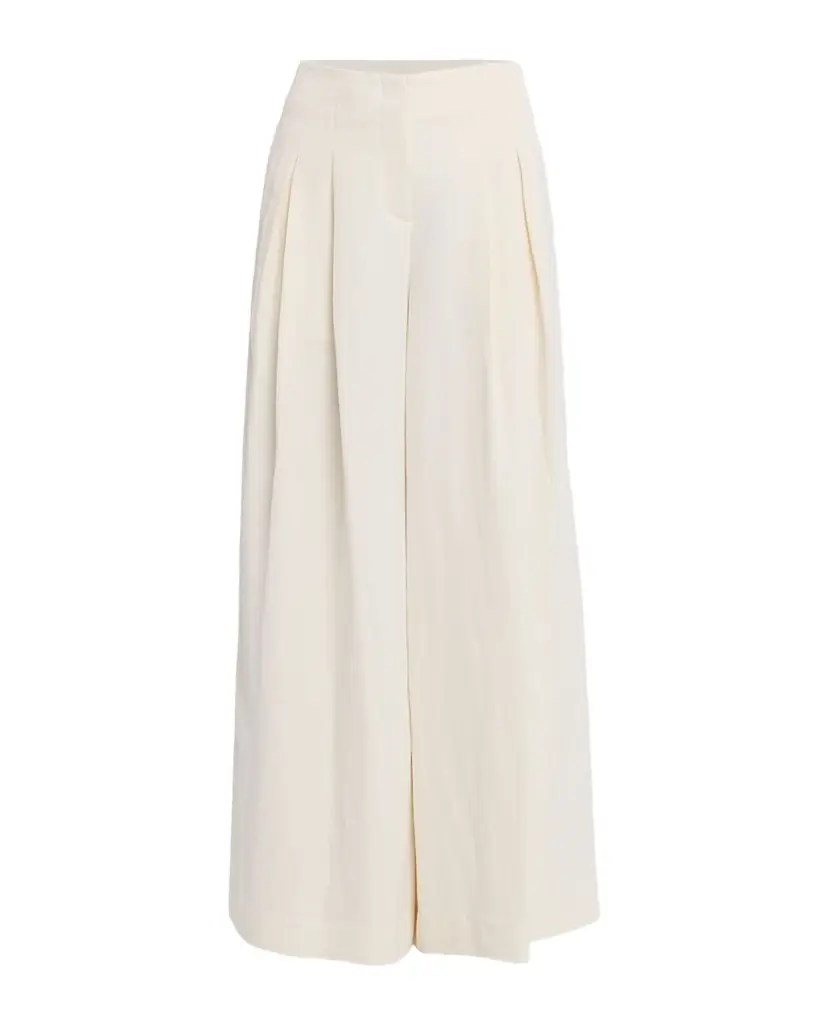 TWP Drew Pleated Wide-Leg Pants