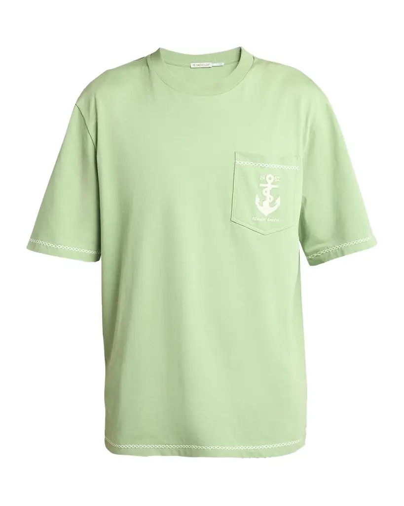 Moncler Men 's Anchor Cotton Pocket T-Shirt