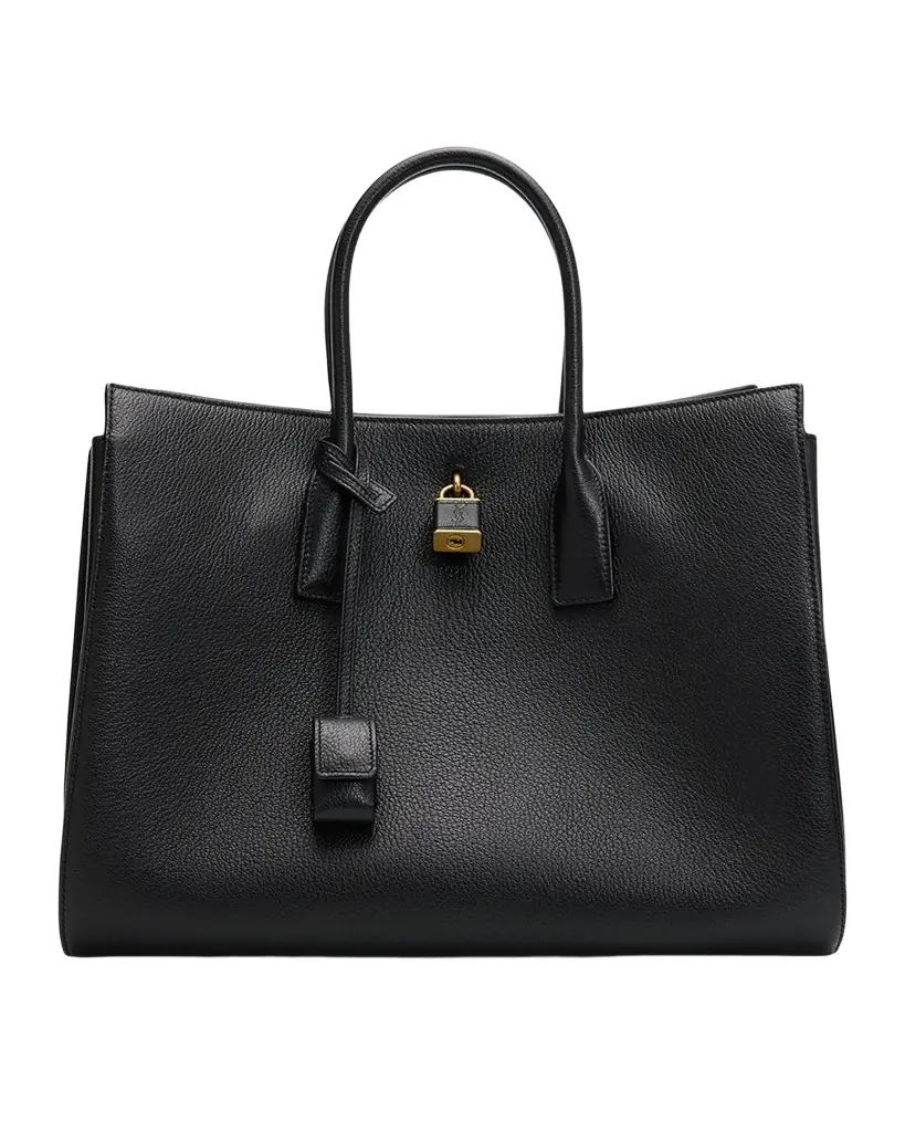 Saint Laurent Sac de Jour Grain Leather Top-Handle Bag