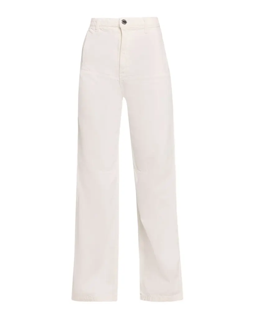 Brandon Maxwell Stevie Straight-Leg Cargo Jeans