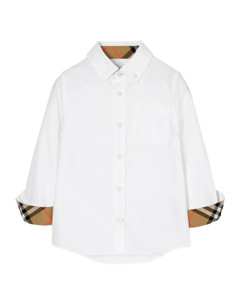 Burberry Boy 's Cotton Oxford Shirt, Size 3-14