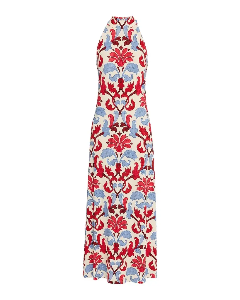 Cara Cara Asher Printed Halter Maxi Dress