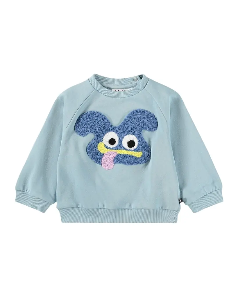 Molo Boy 's Disc Embroidered Sweatshirt, Size 3M-4