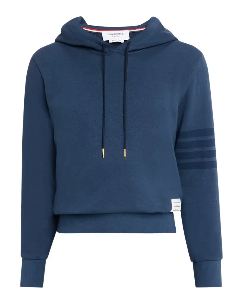 Thom Browne Men 's 4-Bar Cotton Hoodie