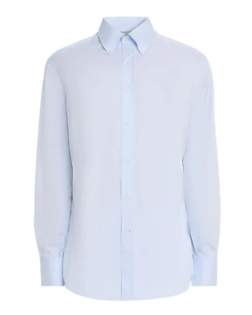 Brunello Cucinelli Men 's Twill Classic Fit Button-Down Shirt