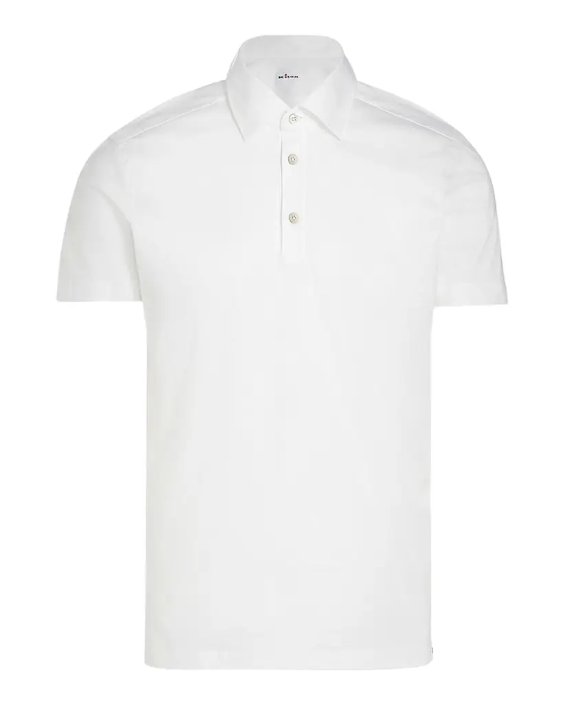 Kiton Men 's Cotton Classic-Fit Polo Shirt