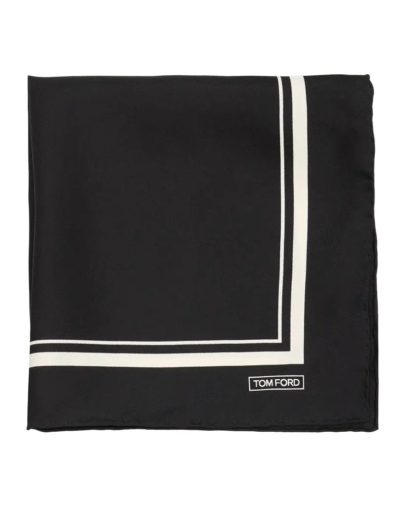 TOM FORD Men 's Silk Pocket Square