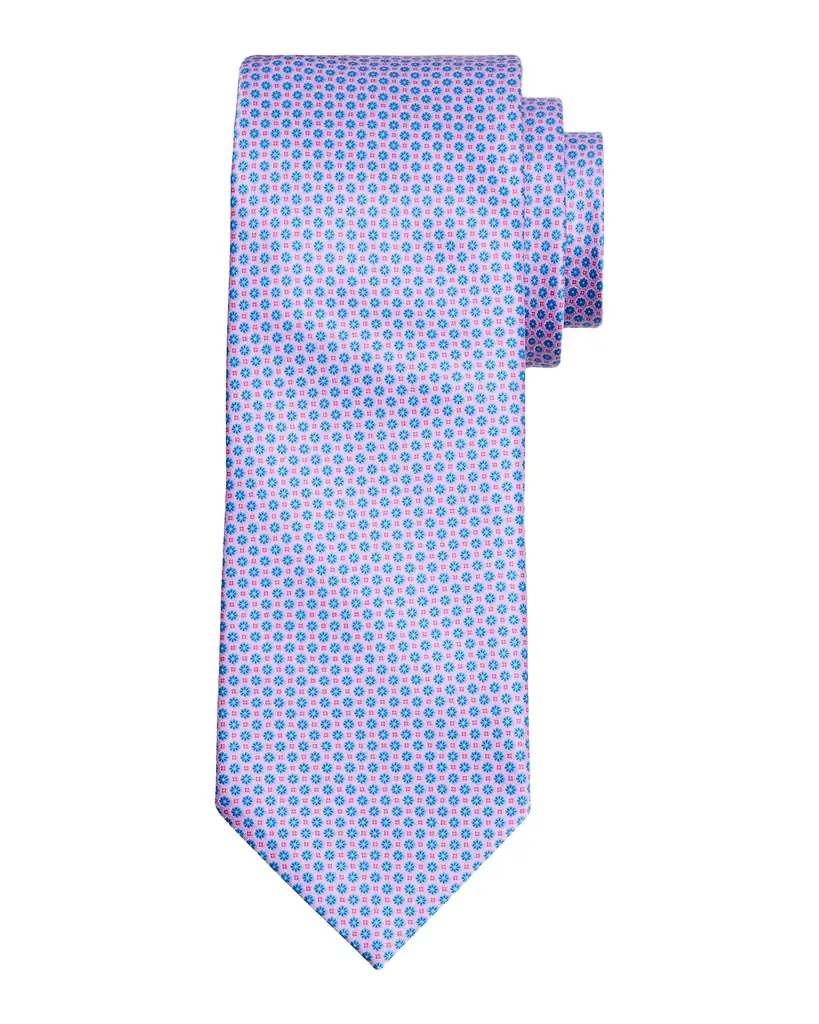Stefano Ricci Men 's Micro-Floral Silk Tie