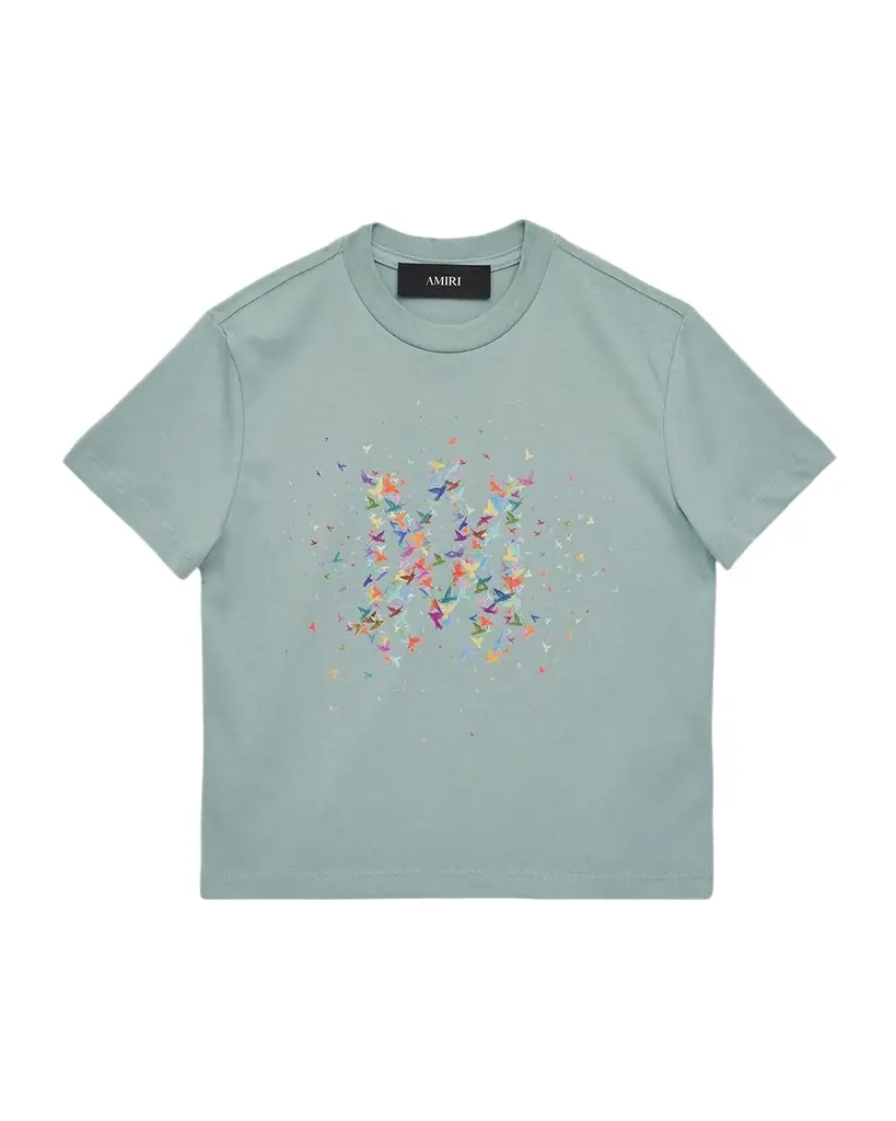 Amiri Kid 's MA Confetti Birds T-Shirt, Size 4-12 - Women's Clothing