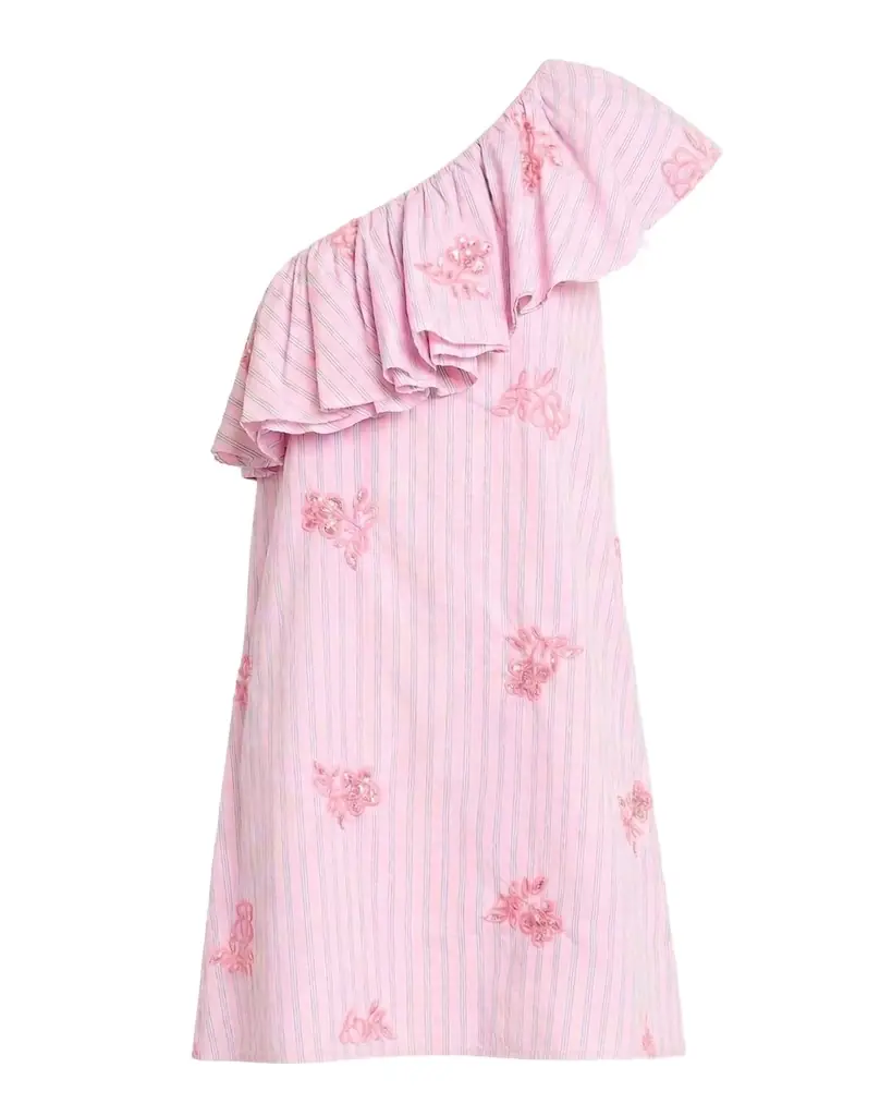 Essentiel Antwerp Jusjus Embellished Asymmetric Dress
