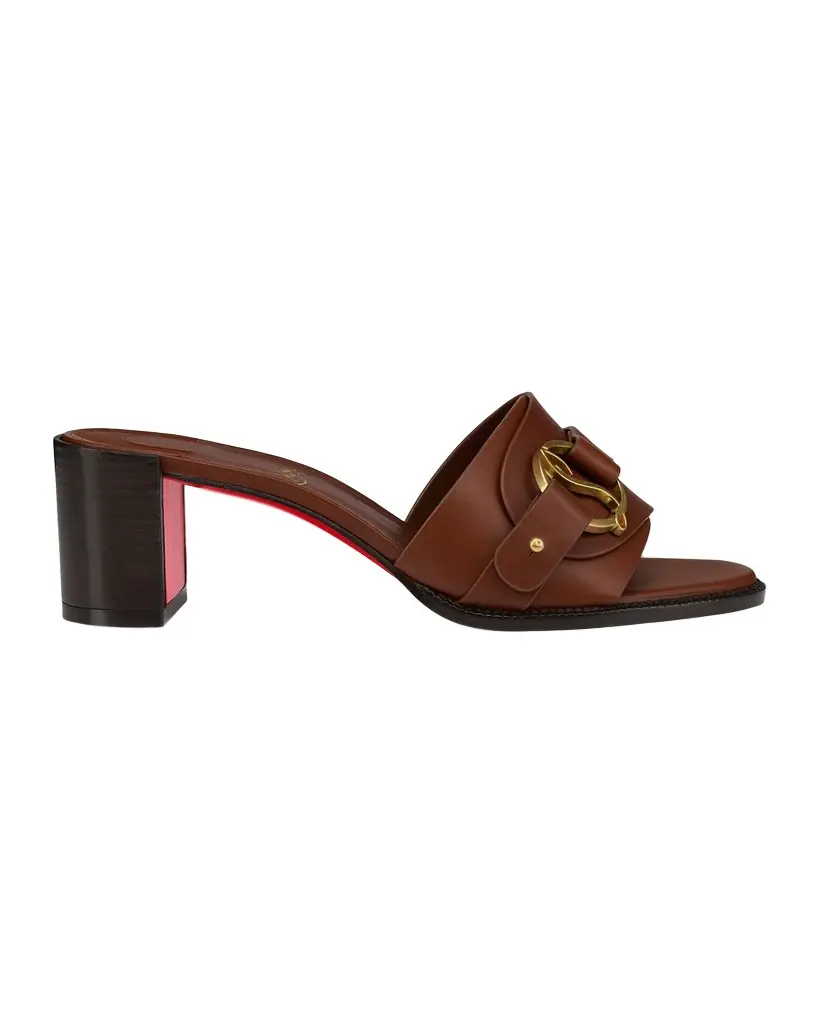 Christian Louboutin 55mm Her in Roma Leather Mules