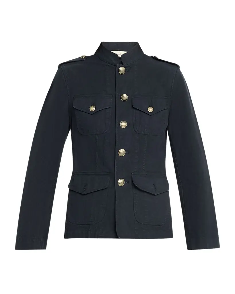 Nili Lotan Raymond Cotton Twill Utility Jacket