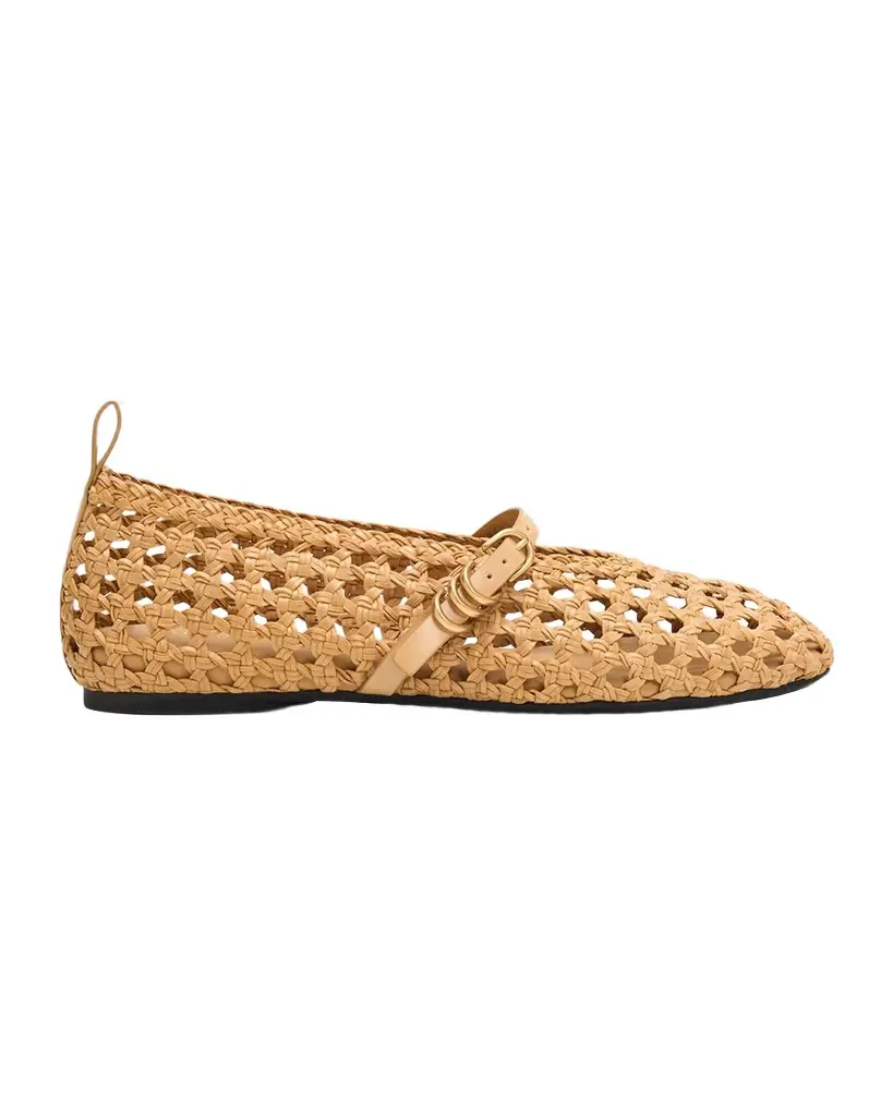 Rag & Bone Spire Woven Mary Jane Ballerina Flats