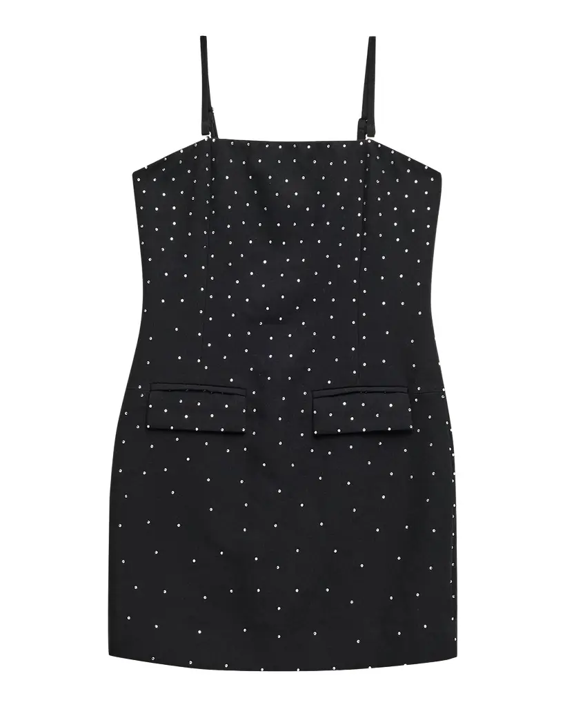 KatieJ NYC Girl 's Tween Vega Rhinestone ini Dress, Size S-XL