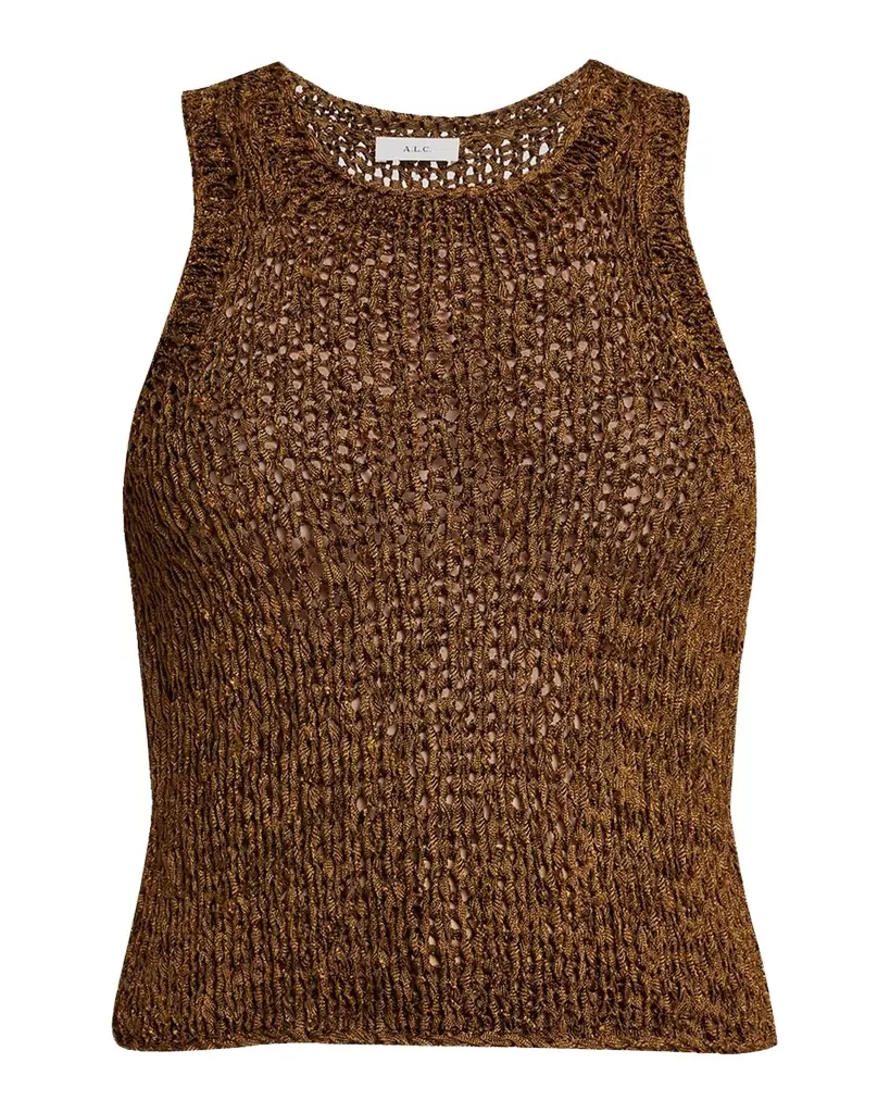 A.L.C. Nelly Open Knit Tank Top