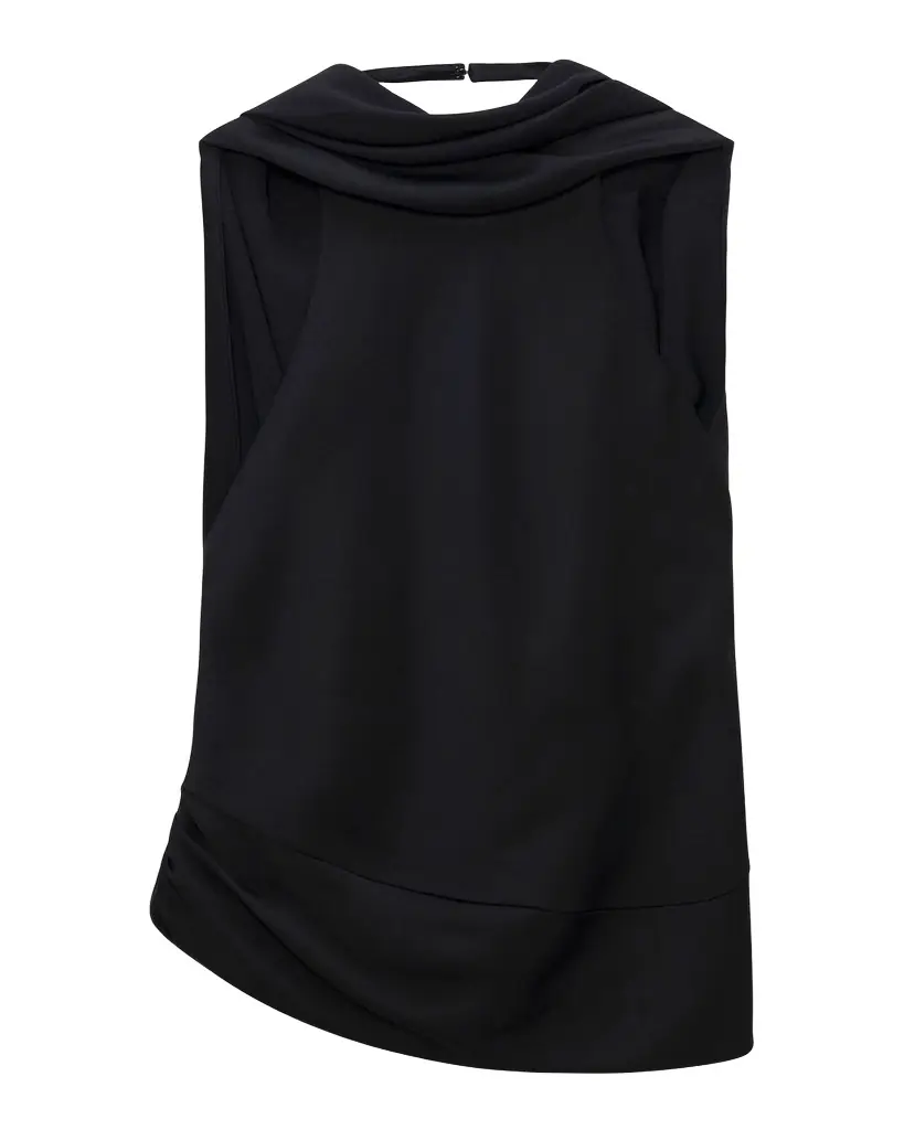 SIMKHAI Samira Satin Cape Top