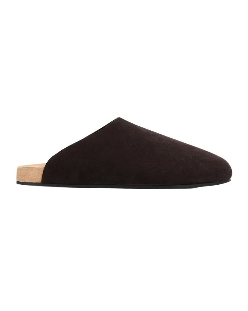 THE ROW Men 's Hudson Suede Mules