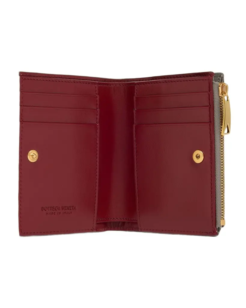 Bottega Veneta Small Bifold Leather Wallet
