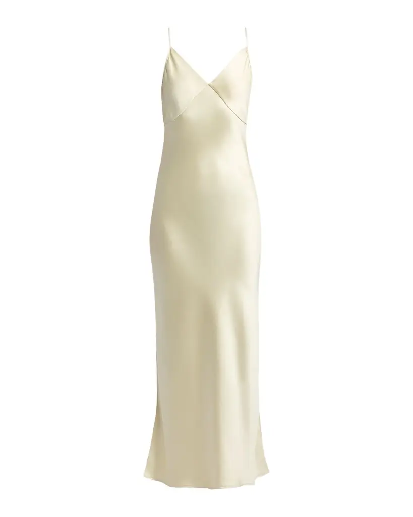 THE ROW Barika Maxi Slip Silk Dress
