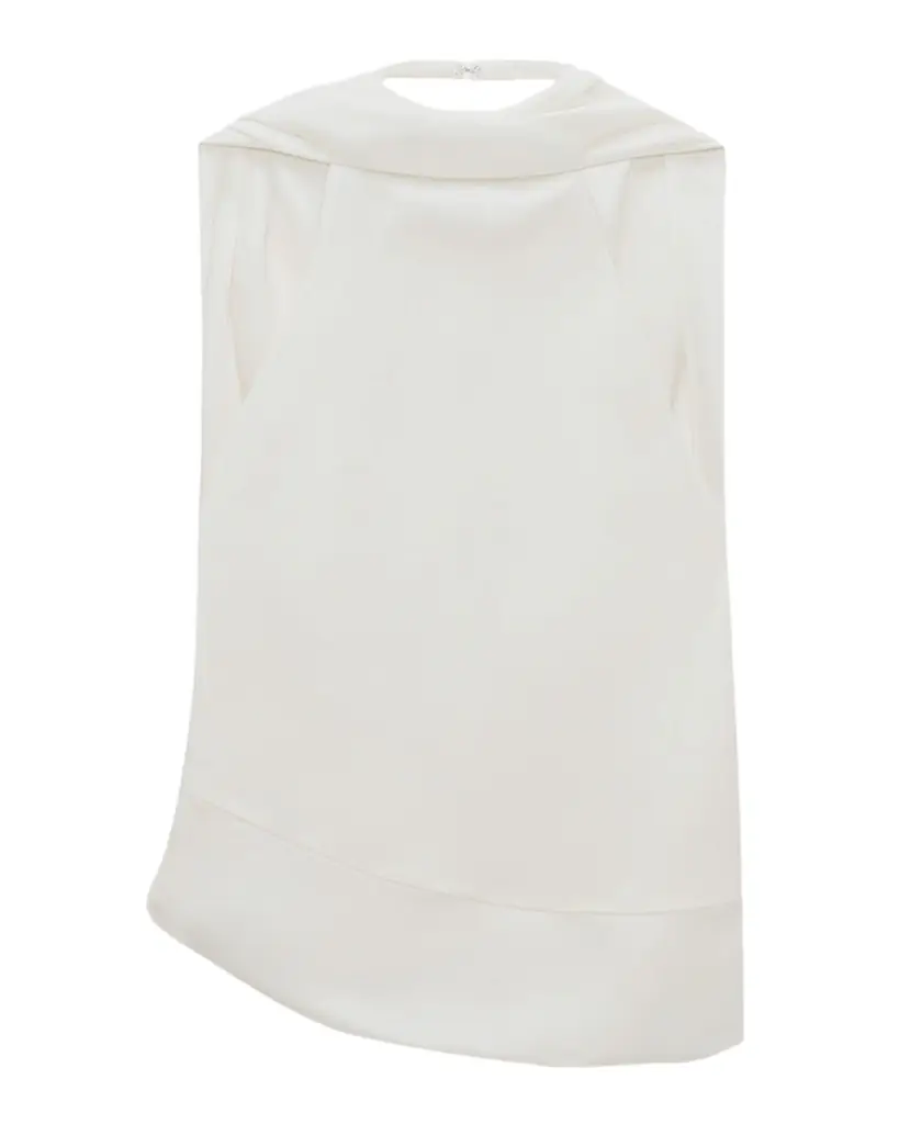 SIMKHAI Samira Satin Cape Top