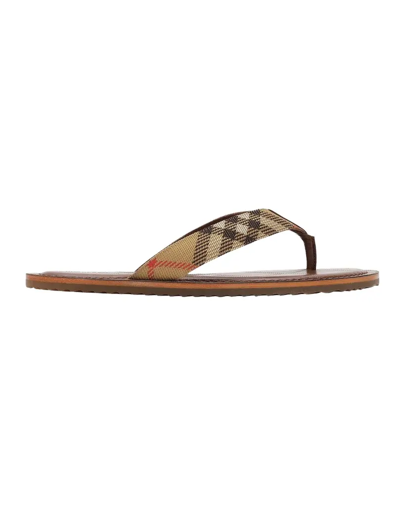 Burberry Pavillon Signature Check Sandals