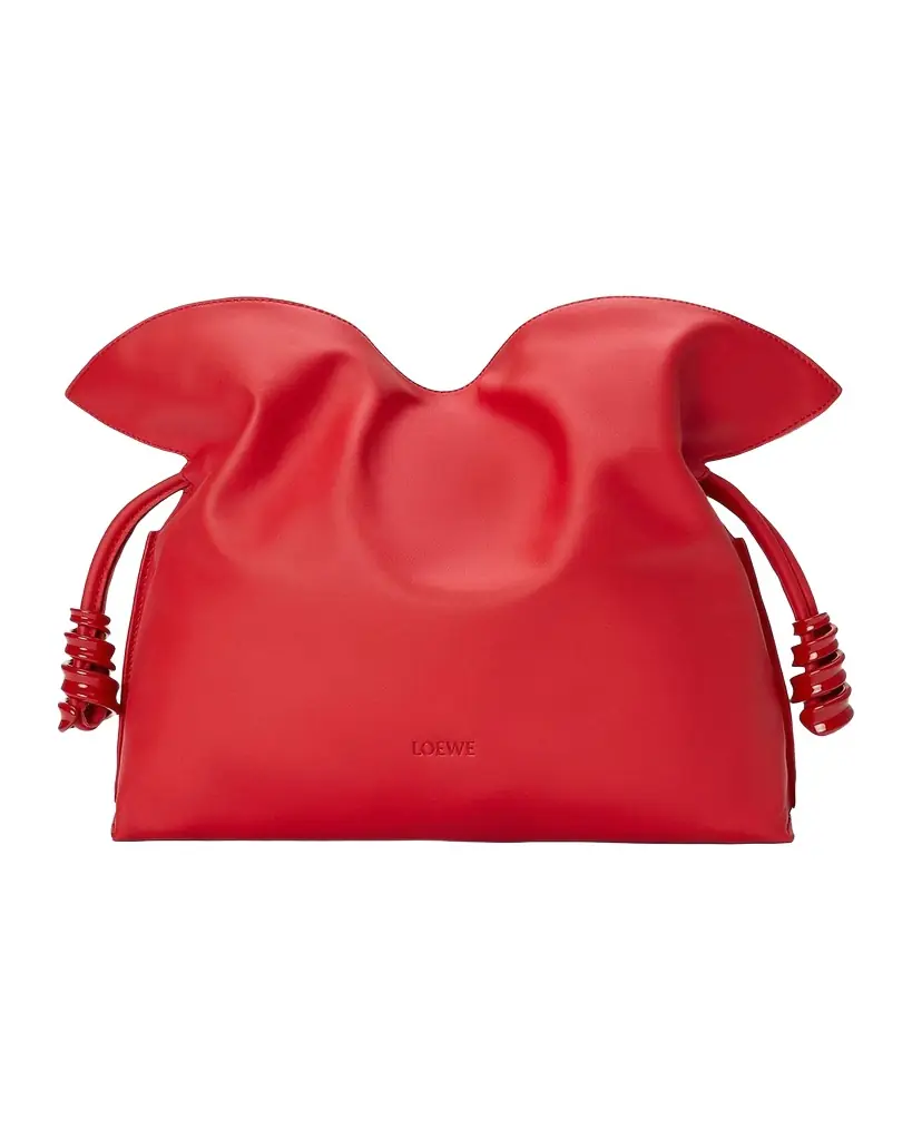 Loewe Flamenco Clutch Bag in Leather