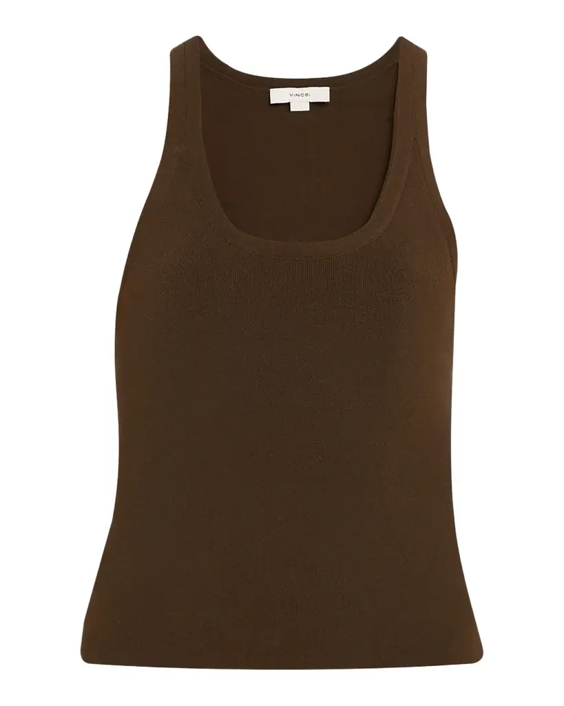 Vince Stretch-Viscose Tank Top