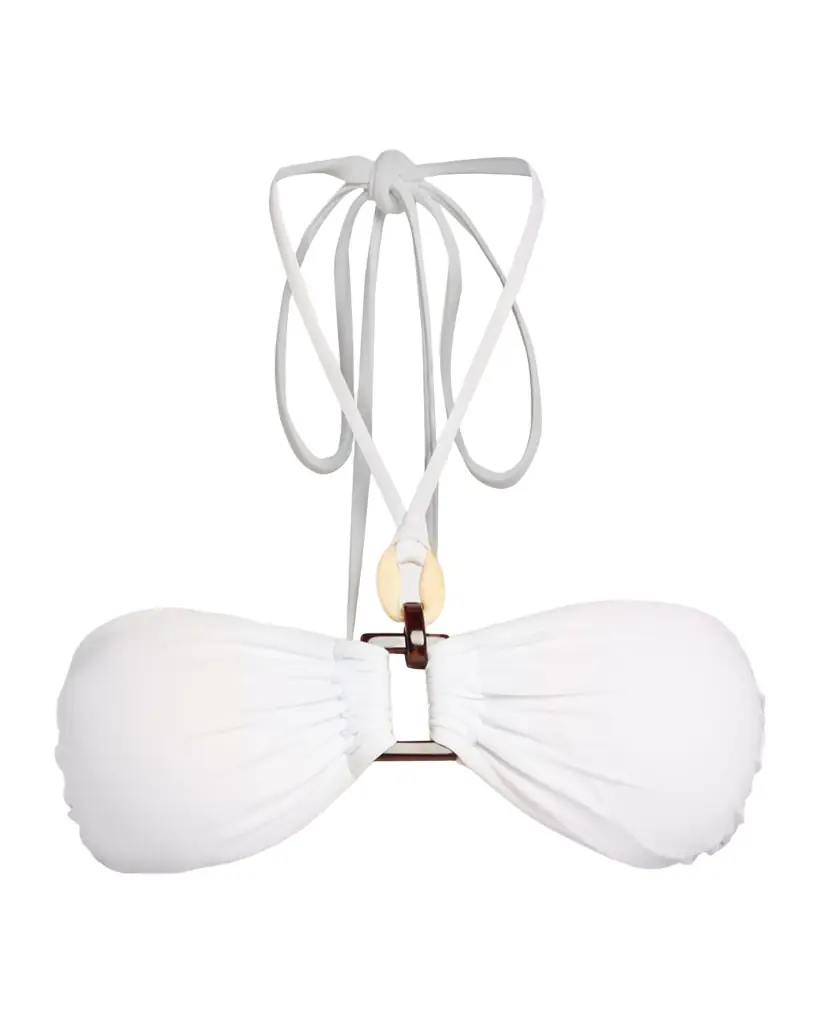 Ramy Brook Meredith Ring Halter Bikini Top