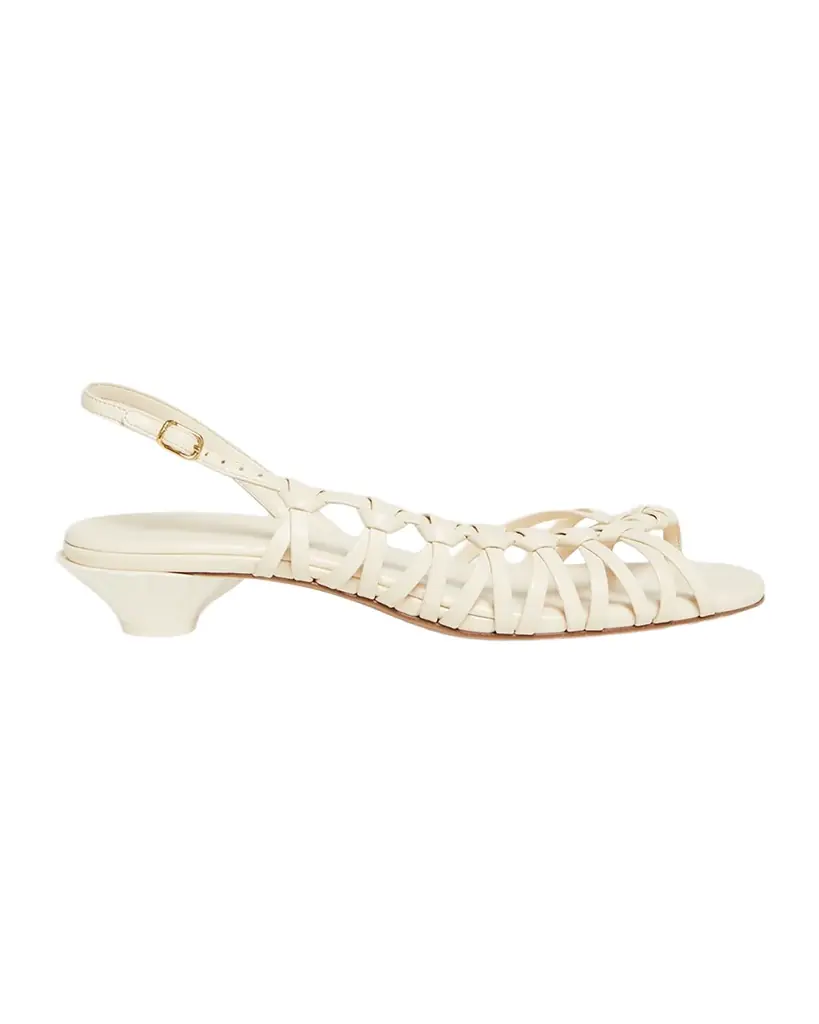 Chloe Estra Asymmetric Knotted Leather Sandals