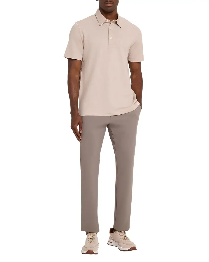 Brioni Men 's Jersey Pique Polo Shirt