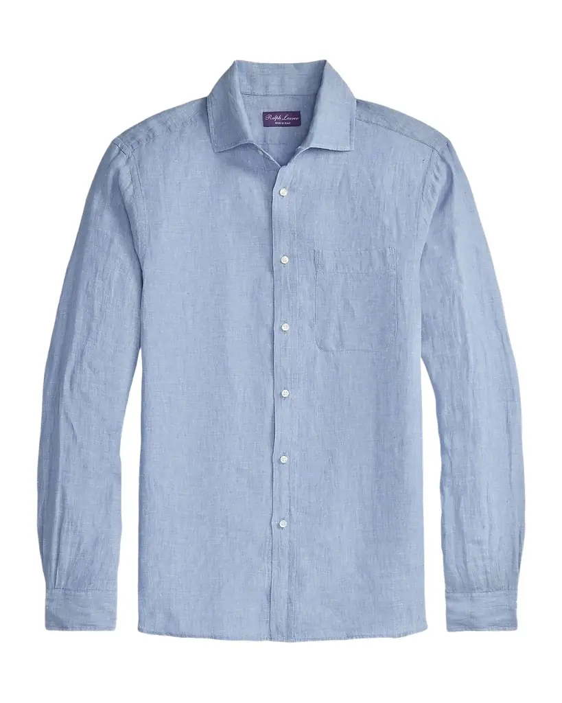 Ralph Lauren Purple Label Linen Chambray Shirt
