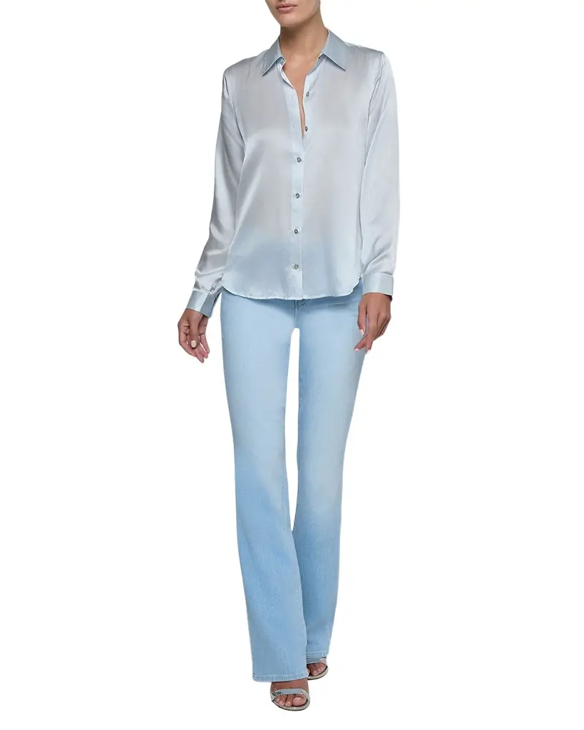 L 'Agence Tyler Long-Sleeve Blouse