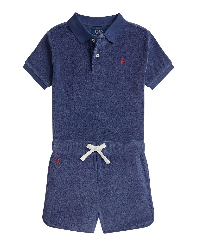 Polo Ralph Lauren Little Boy 's & Boy 's Terry Polo Shirt & Short - Women's Clothing