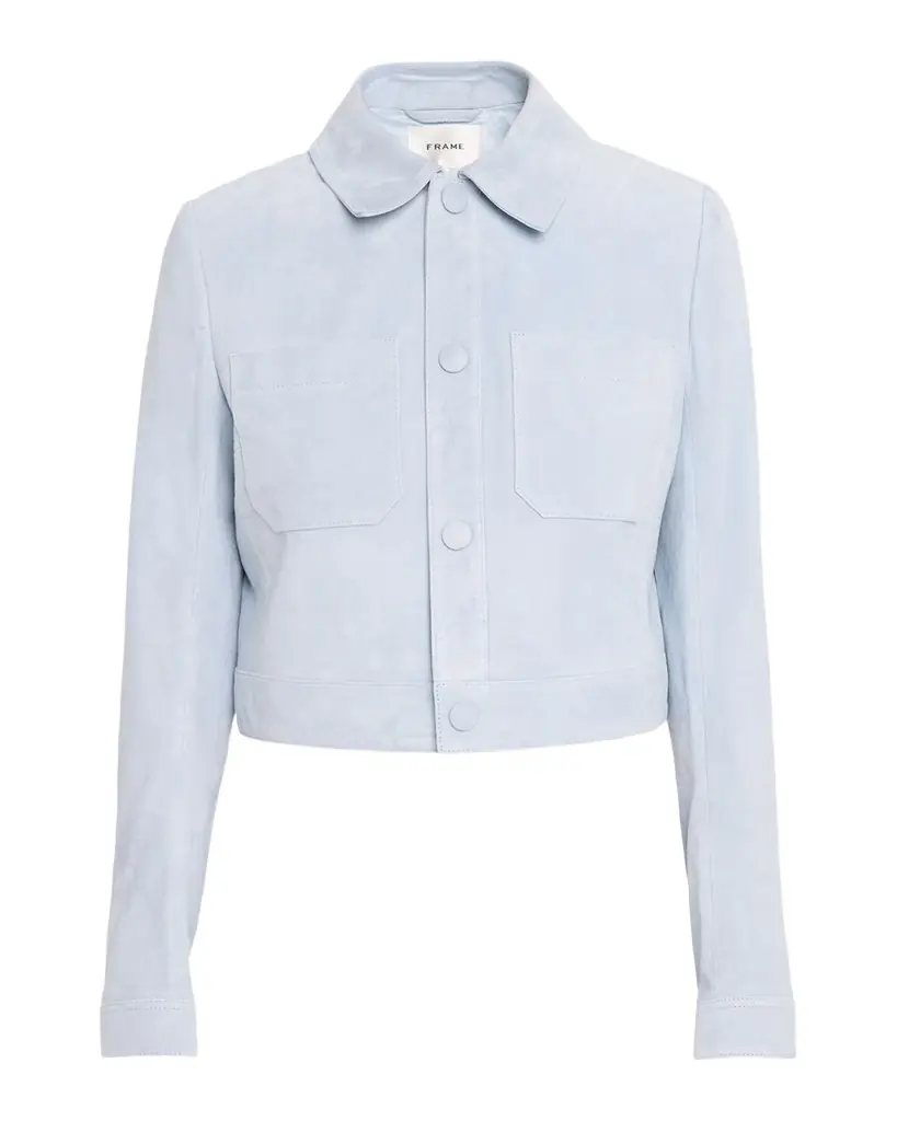 FRAME The Small Suede Jacket