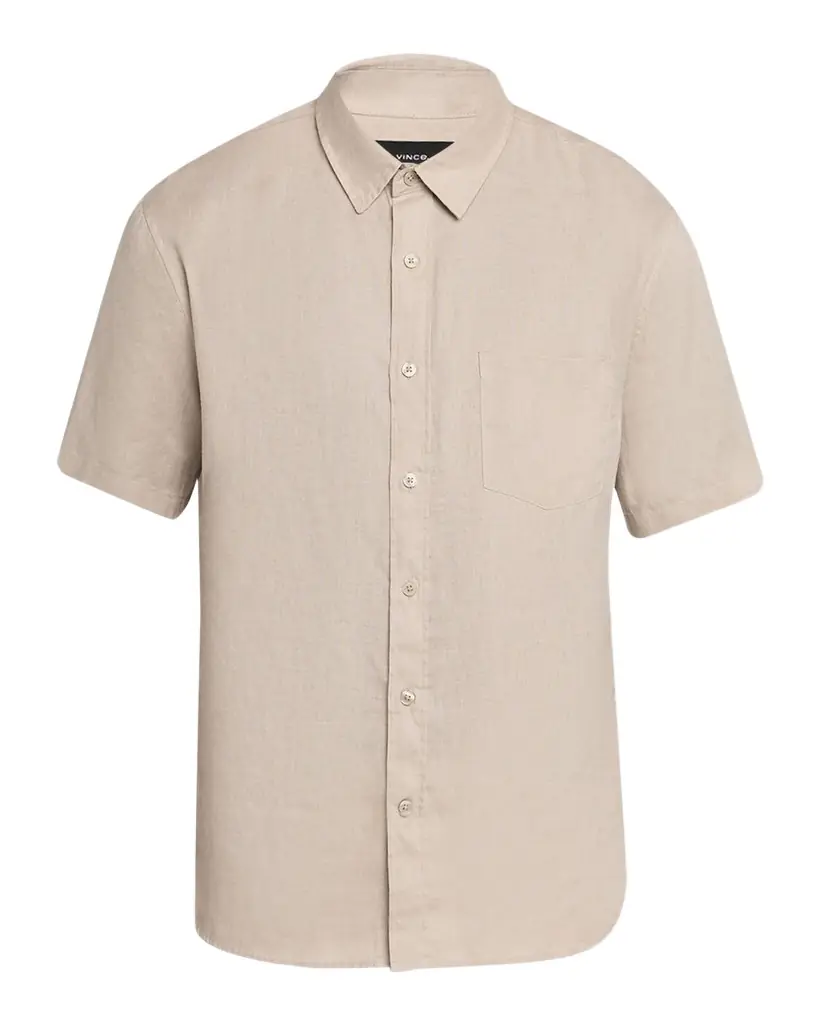 Vince Men 's Linen Sport Shirt