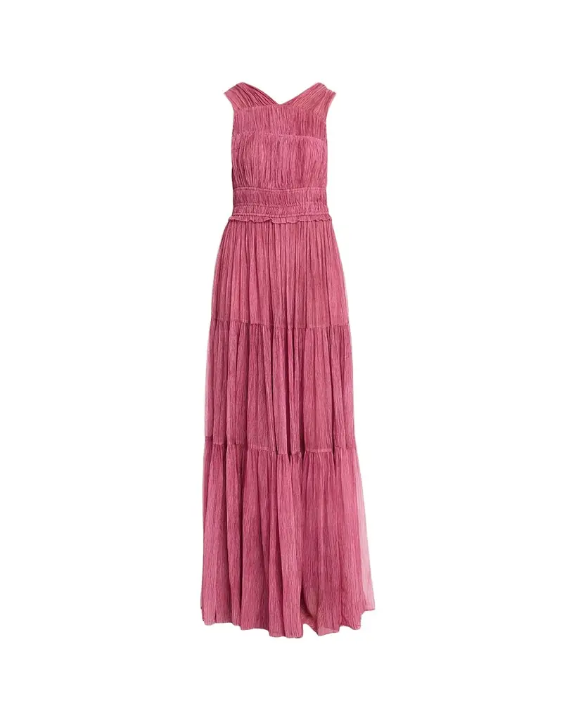 Ulla Johnson Freesia Sleeveless Silk Chiffon Gown