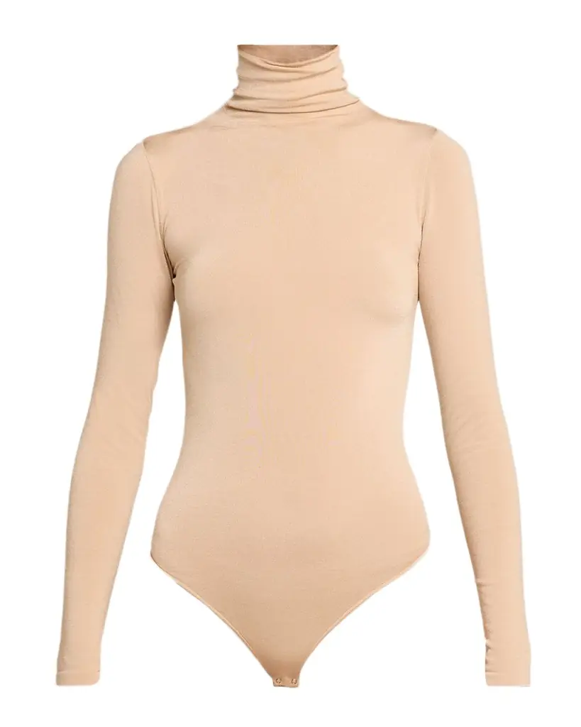 Wolford Colorado Turtleneck Thong Bodysuit