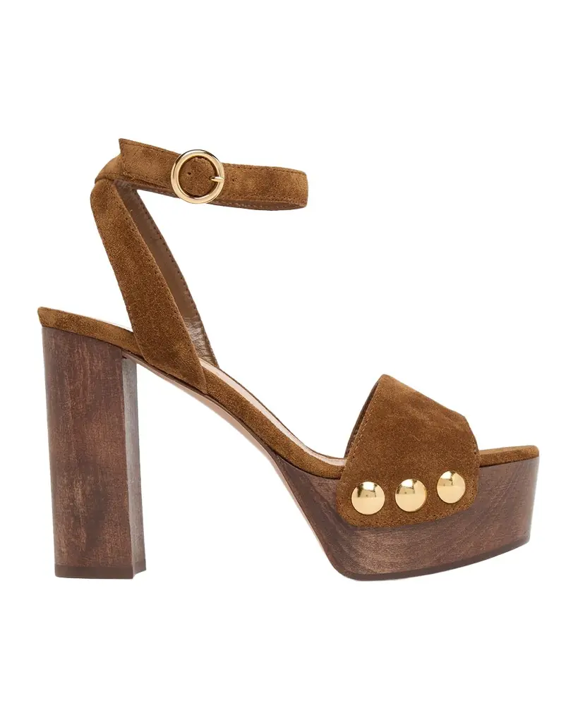 Gianvito Rossi 70MM Suede Platform Sandals