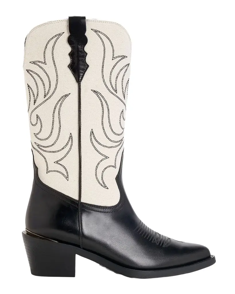 Partlow Rowan Mid-Calf Cowboy Boots
