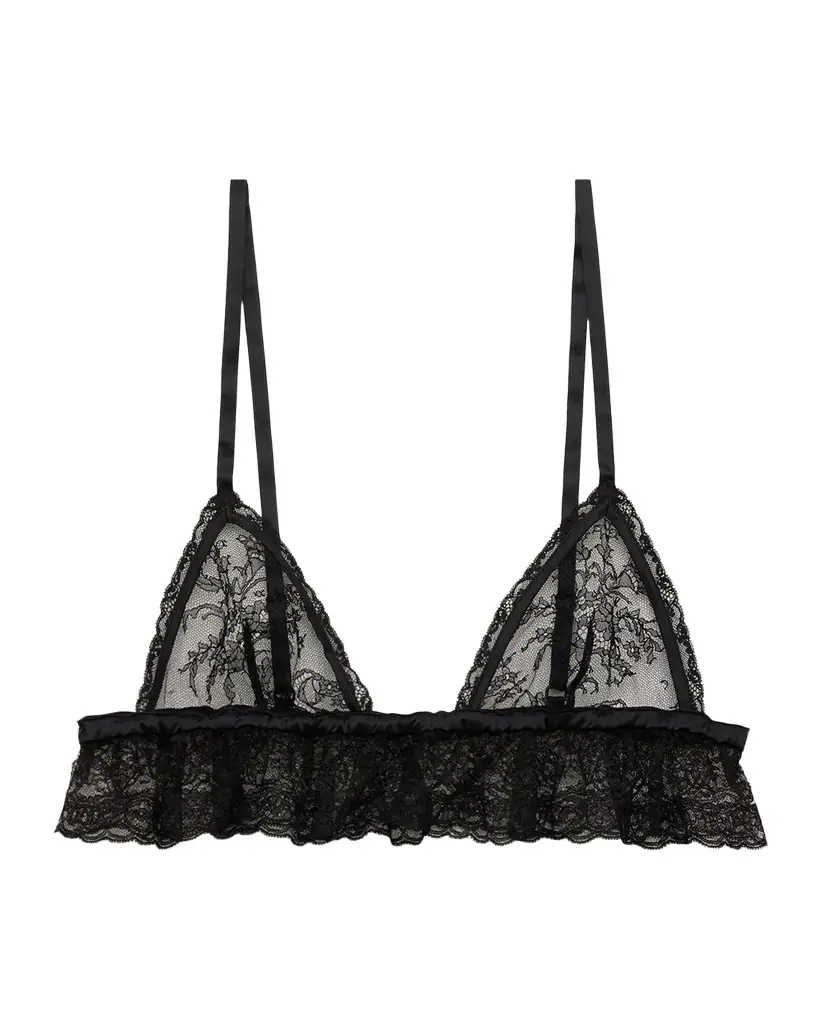 Dolce & Gabbana Scalloped Lace Soft Cup Bra