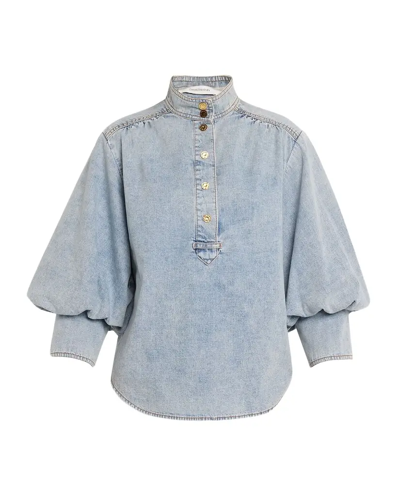 Zimmermann Denim Blouse