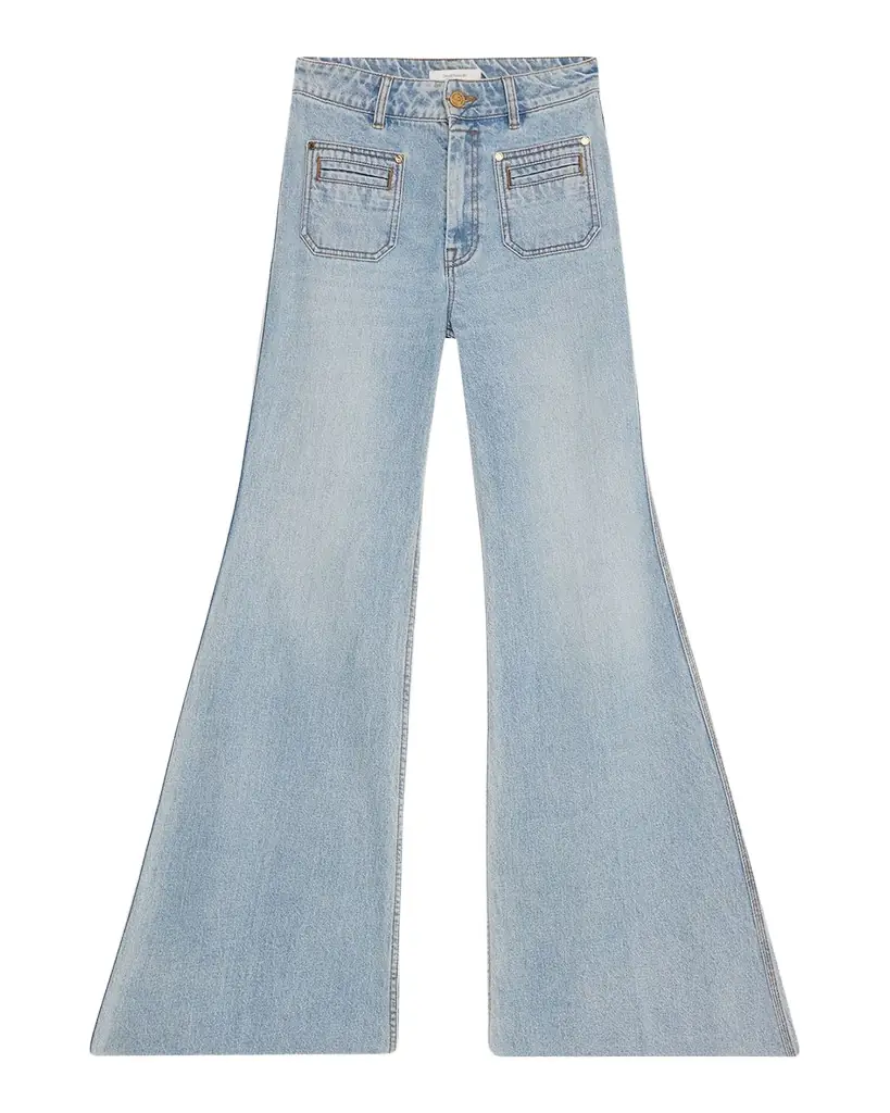 Zimmermann High-Rise Flare Jeans