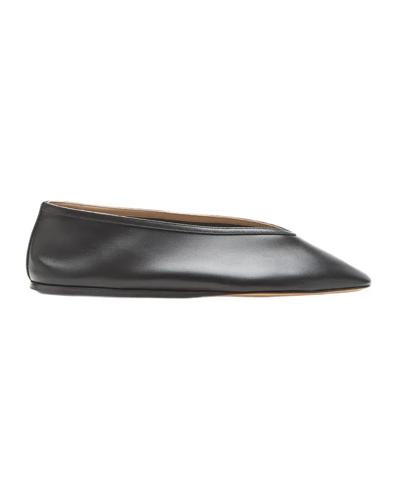 Le Monde Beryl Luna Calfskin Ballerina Flats